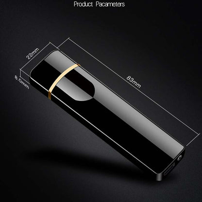 Usb Charging Lighter Touch Screen Electronic Cigarette Lighters Small Rechargeable Electric Lighter