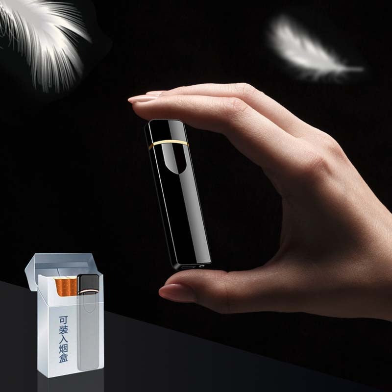 Usb Charging Lighter Touch Screen Electronic Cigarette Lighters Small Rechargeable Electric Lighter