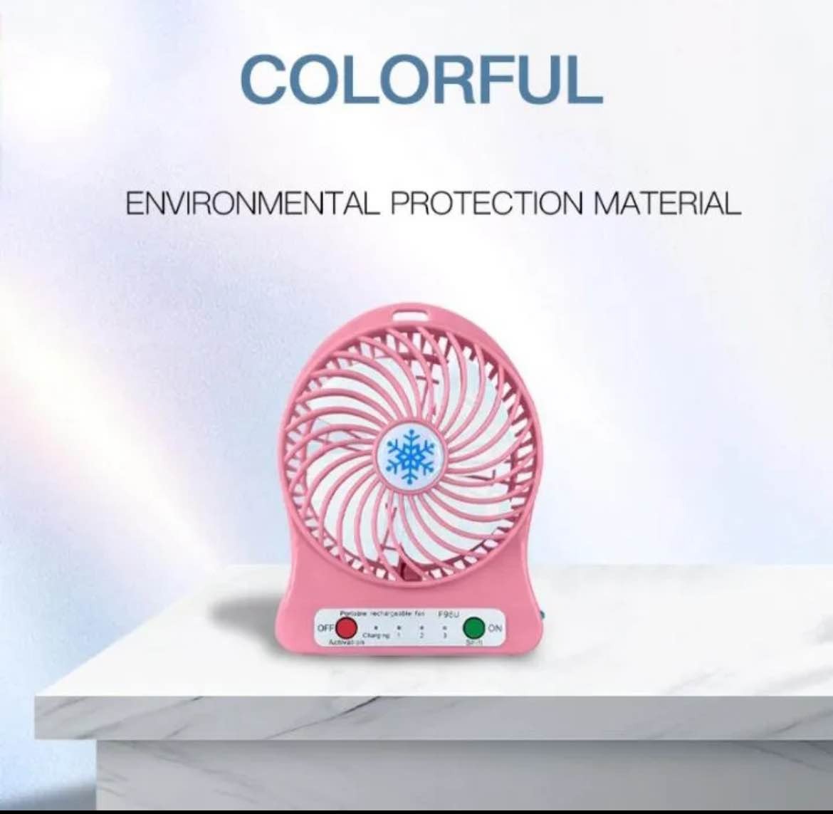 Portable Mini Fashion Hand Clip Fan USB Charging Quiet Desktop Electric Fan High Quality Small Cooling Fans