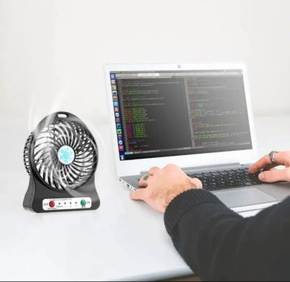 Portable Mini Fashion Hand Clip Fan USB Charging Quiet Desktop Electric Fan High Quality Small Cooling Fans